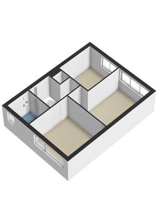 Plattegrond - Valeriusstraat 17, 6444 XD Brunssum - Valeriusstraat 17 Brunssum - Verdieping 3D.jpg